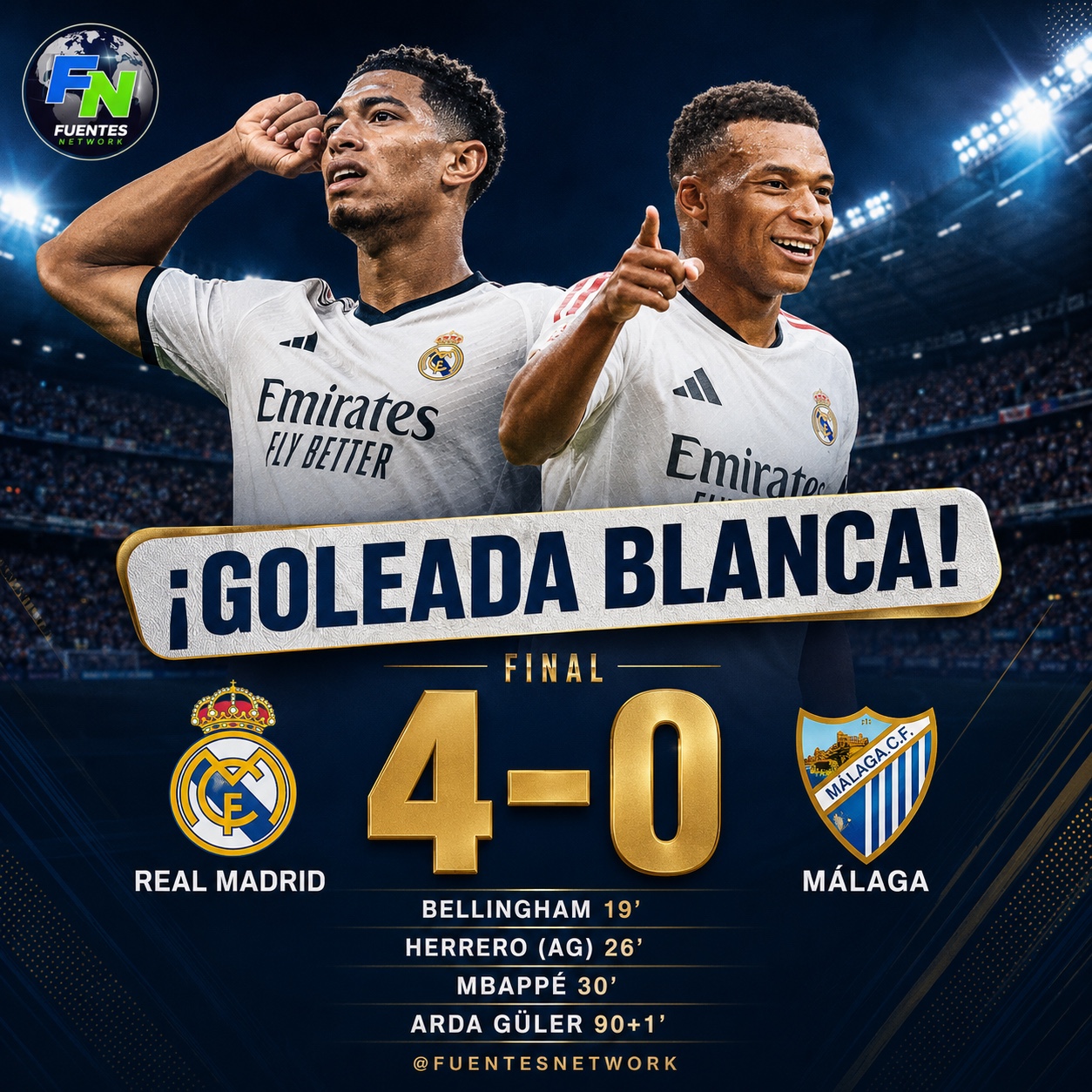 Goleada blanca